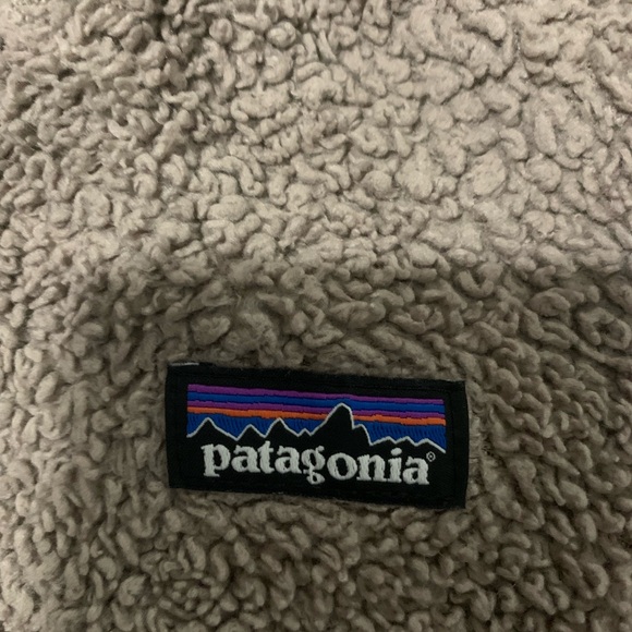Patagonia Kids Tan Fleece Jacket - Picture 2 of 4